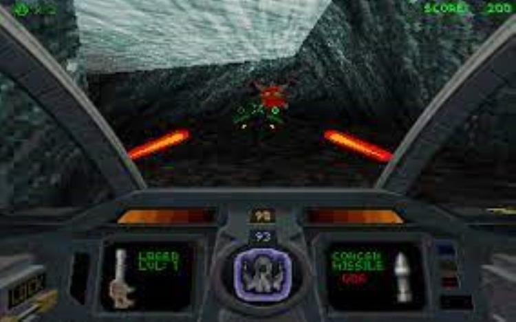 Gameplay screen of Descent (6/8)