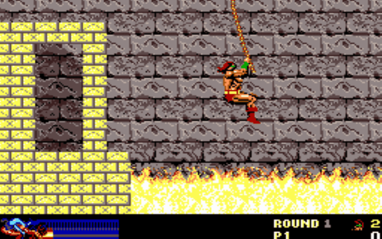 Gameplay screen of Rastan  (5/8)